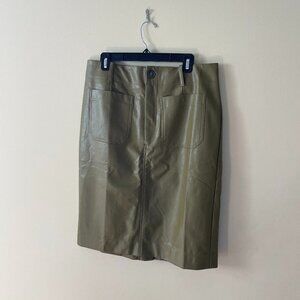 Anthropologie - Maeve Leather Skirt
